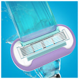 Gillette Venus Extra Smooth Swirl Blue Women's Razor - 1 Handle + 2 Refills