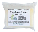Dakota Free Organic Sunflower Soap 4 oz Bar