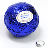 Bath Bomb with Size 6 Ring Inside Tranquil Serenity Extra Large 10 oz. Made in USA