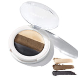 3-in-1 Cream Eye Palette. Highlighter/Primer, Eyeshadow & Liner. Castor Oil for Nourishing – UNDONE BEAUTY 3-in-1 Eye Palette. Long wear Base, High Pigment Shadow & Liner. Smokey Eye. ROYALTY