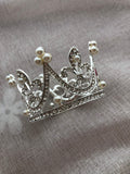 Sunshinesmile Bride Princess Bridal Wedding Party Baby Rhinestone Full Circle Round Mini Crown Tiara
