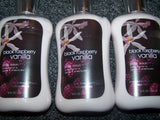 Lot of 3 Bath & Body Works Black Raspberry Vanilla Body Lotion 8 Fl Oz Each New (Black Raspberry Vanilla)