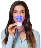 AuraGlow Teeth Whitening Accelerator Light, 5X More Powerful Blue LED Light, Whiten Teeth Faster