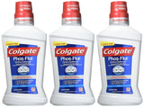 Colgate Phos-Flur Anti-Cavity Fluoride Rinse Mint 16.9 Fl oz (Pack of 3)