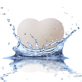 Konjac Sponge (3 Pack) - Facial Cleansing Sponges - Heart Shape for Gentle Exfoliating Beauty