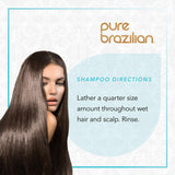 Pure Brazilian - Anti-Frizz Daily Shampoo & Conditioner Duo Set (2 x 1 Liter)