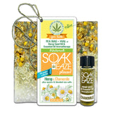 Soak Eaze Floral Bath Tea Soak & Aromatherapy Gift Set