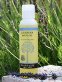 Plantlife Lavender Body & Bath Oil with Vitamin E, Apricot & Jojoba- 4 oz.