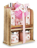 Spa Gift Basket with Lovely Pomegranate Fragrance, Best Christmas, Birthday, Wedding, Anniversary Gift for Women, Friends & Girls, Bath Set Includes Shower Gel, Bubble Bath, Bath Bombs and More