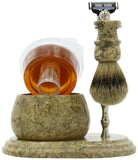 Colonel Conk No.250 Hand Crafted Shave Set, Chrome