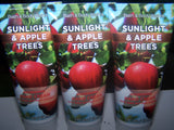 Lot of 3 Bath & Body Works Sunlight & Apple Trees Nourishing Hand Cream 2 Fl Oz Each (Sunlight & Apple Trees)