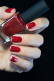 ILNP Stopping Traffic - Fire Engine Red Holographic Nail Polish