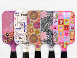 Paddle Hair Brush for Detangling & Styling - Ideal for Blow-drying, Straightening, Combing All Hair Types (Heels & Lips)