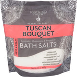 Soothing Touch Rest & Relax Tuscan Bouquet Bath Salts Lavender Chamomile & Bergamot 32 Oz