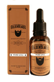Organic Beard Oil and Beard Growth – TOSCANA - 30ml Golden Beards Jojoba & Argan Oil Moisturise your beard and skin, Ginger & Juniper Smell, 100% Vegan & Organic -MADE IN DENMARK-