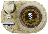 Colonel Conk No.250 Hand Crafted Shave Set, Chrome