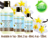 MONOI DE TAHITI Oil VANILLA TIKI. 100% Pure/Natural/Undiluted/Virgin. 1 fl.oz.- 30 ml. Polynesia Original Guarantee. For Face, Hair and Body. by Botanical Beauty