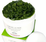 Sweetsation Therapy Sweetsation Therapy L'or de la Mer Organic Anti Cellulite Body Blaster Scrub with Sea Salt, Seaweed, Lemongrass 12oz Smoothing Exfoliating Moisturizing Skin Massage Treatment.