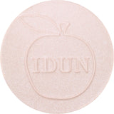 IDUN Minerals Pressed Highlighting Powder, Tilda - Light Cover, Make-up Fixator & Touch Ups - Minimizes Fine Lines, Illuminating Finish - Vegan, For Dry, Old, Aged Skin - Translucent Shimmer, 0.12 oz