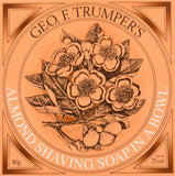 Geo F Trumper Wooden Shaving Bowl & Almond Shaving Soap by Geo F. Trumper