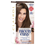 Clairol Nice 'n Easy Permanent Color, Dark Mocha Brown [4W] 1 ea (Pack of 3)