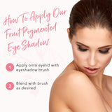 100% PURE Pressed Powder Eye Shadow (Fruit Pigmented), Potatoe Shimmer Eyeshadow, Buildable Pigment, Easy to Apply, Natural Makeup (Matte Deep Cedar Brown) - 0.07 oz