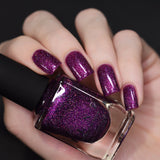 ILNP Zoe - Bold Raspberry-Purple Holographic Nail Polish