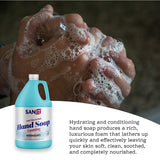 Sanit Antibacterial Foaming Hand Soap Refill - Advanced Formula with Aloe Vera and Moisturizers - All-Natural Moisturizing Hand Wash - Made in USA, Mango Coconut, 1 Gallon