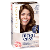 Clairol Nice'n Easy Permanent Hair Color, 5N Medium Neutral Brown, Pack of 3