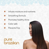 Pure Brazilian - Anti-Frizz Daily Shampoo & Conditioner Duo Set (2 x 1 Liter)