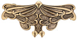 kkjoy Metal Hair Barrettes Large Hand Crafted Fashion Hair Clips Automatic Hair Accessories for Woman girl (1 butterfly, Gold)
