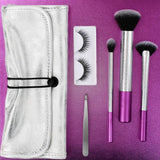 Real Techniques Lustrous Brush Set with Lashes and Tweezers Limited Edition by Sam and Nic