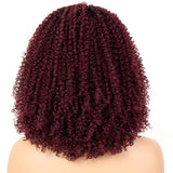 OneDor Afro Kinky Curly Lace Front Wigs for African American Women (1BOT99J)
