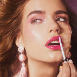 Winky Lux Disco Lip Gloss, pH Glitter Lip Gloss, Cute Color-Changing Pink for Glossier Lips with No Flavoring, 0.14 Oz, Hustle