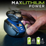 Remington XR1400 Verso Wet & Dry Men's Shaver & Trimmer Grooming Kit, Men's Electric Razor, Facial Cleaning Brush, Beard Trimmer