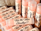 20 KISS The Miss Goodbye Mimosa Flavored Lip Balms for Bridal Showers and Bachelorette Parties