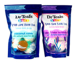 Dr Teal's Kids Bath Bombs Fizzie Scented Hypoallergenic Deep Sea Lavender and Coconut Cove Set by JDM19