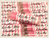 20 KISS The Miss Goodbye Strawberry Flavored Lip Balms for a Bridal Shower or Bachelorette Party