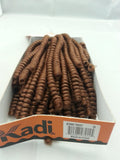 Kadi Natural Braiding Style, Hair Extension, Professional Grade Kanekalon (Bomb Twist, 30 - Light Auburn)