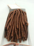 Kadi Natural Braiding Style, Hair Extension, Professional Grade Kanekalon (Bomb Twist, 30 - Light Auburn)