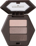 Burts Bees 100% Natural Eye Shadow Palette Trio Shimmering Nudes - 0.12 Ounce (Pack of 2)