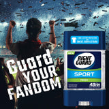 Right Guard Sport Antiperspirant Deodorant Gel, Fresh, 3 Ounce (Pack of 6)