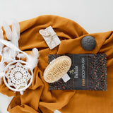 100% Vegan Dry Brushing Body Brush. Firm Dry Brush for Cellulite and Lymphatic. Brushes For Advanced Users. Exfoliating Skin Brush and Free Konjac Sponge, for a Softer, Glowing Skin…