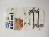 4-PK JEWELED BOBBY PINS