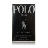 Ralph Lauren Polo Black for Men By Ralph Lauren 2.5oz 75ml Edt Spray, 2.5-ounce