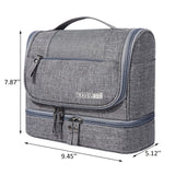Hanging Travel Toiletry Bag Makeup Organizers Waterproof Cosmetic Bag Bathroom Shower Storage Bag Dop Kit for Men Women