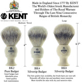 Kent BK2 Shaving Brush, Handcrafted Badger Brush and Mock Ivory Base Shave Brush, Shaving Brush for Shave Cream and Shaving Soap for a Perfect Lather, Kent Luxury Shaving Since 1777. Made in England