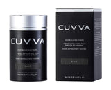 CUVVA Hair Fibers for Thinning Hair (BLACK) - Keratin Hair Building Fiber Hair Loss Concealer - Thicker Hair in 15 Seconds - 25g/0.87oz Bottle - For Men & Women