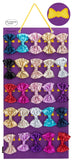 Color Hair Bow Holder for Girls, Hanging Hair Clips Storage Organizer for Hold Headband Barrettes, 25 Slots.