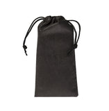 Nippes Solingen Manicure Set, 4 Piece Stainless Steel, Nickel-Free, Genuine Black Cowhide Leather Case